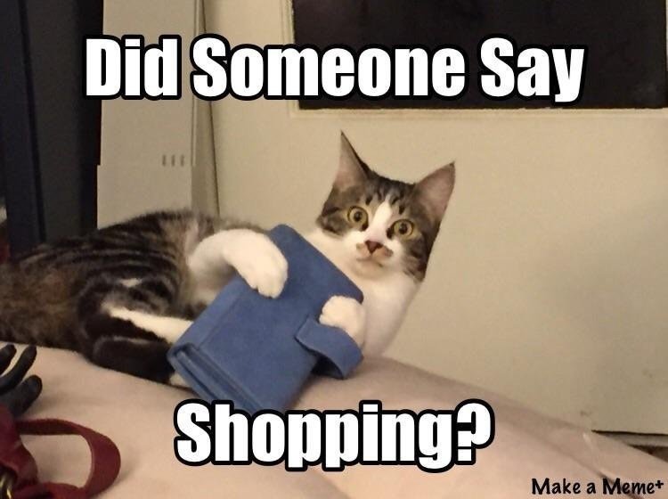 Did someone? :P 
#shoppingmeme #Onlineshopping  #shopanytime #shopanywhere