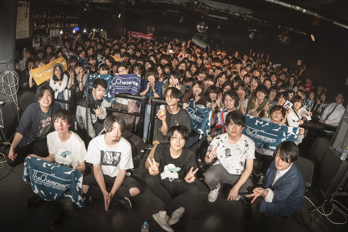 The_Cheserasera's tweet photo. 2018年5月27日（日）東京・新代田 FEVER
The Cheserasera 春の喧騒 2018 スリーマン Tour Final https://t.co/16RzQXEcyd