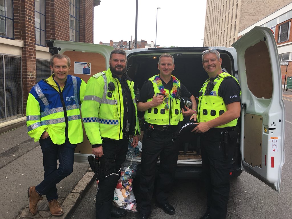 fatherslandof's tweet photo. Double crewed on Tea Pot 1 today. @WMPLGBTNetwork @WMPolice @westmidspolfed https://t.co/nWT7VlnJXZ