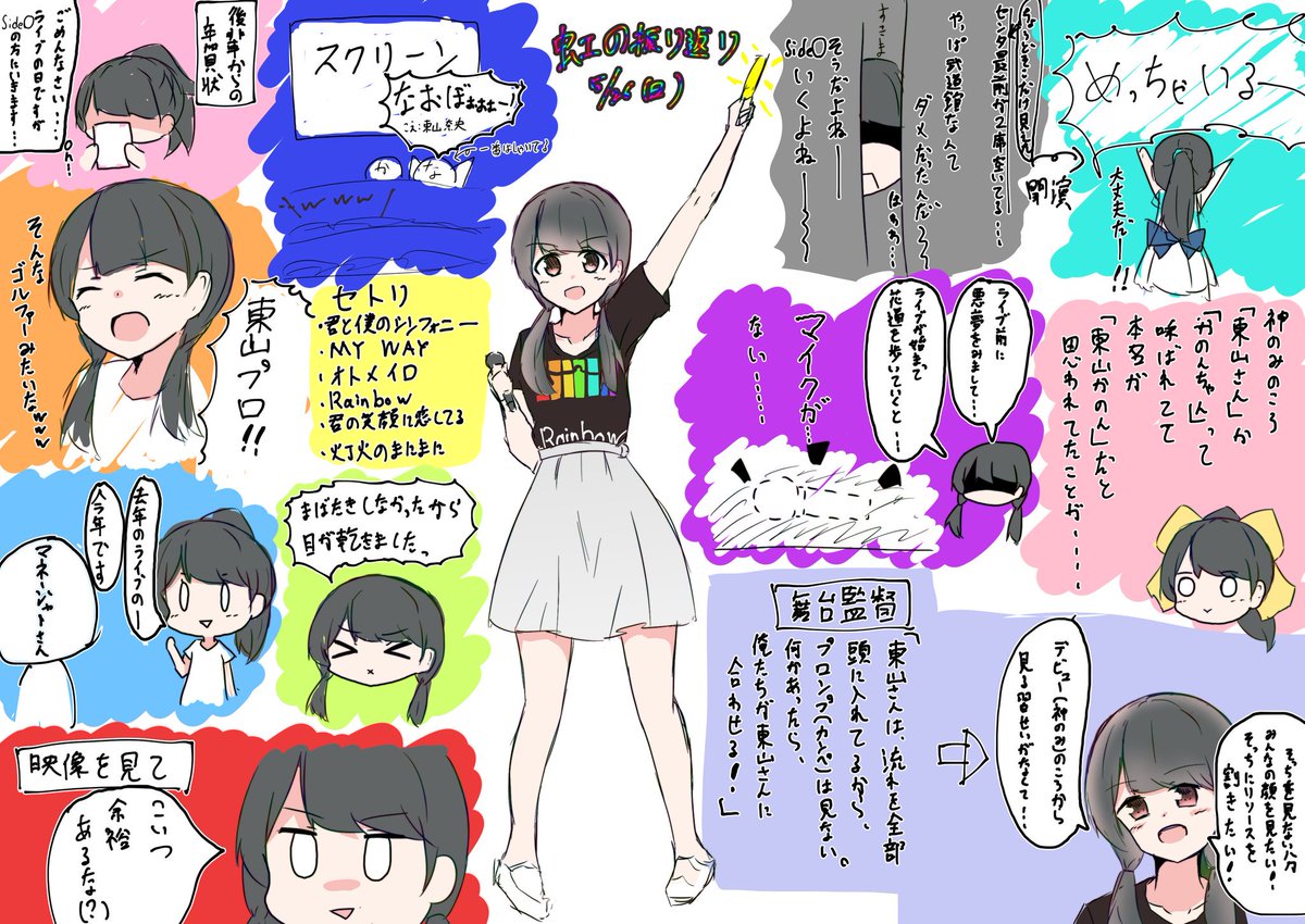 虹の振り返りの振り返り(?) 