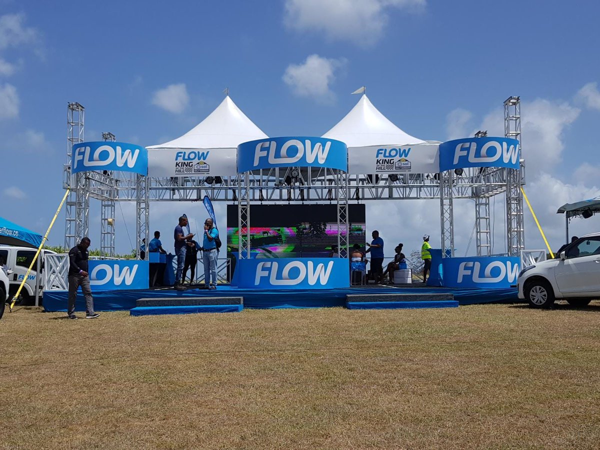 flowliveupdates's tweet photo. We are here at Vaucluse Raceway, Barbados and ready for Flow King Of The Hill! Come test YOUR driving skills in the Flow tent!  #FlowLive #FlowKOTH2018 #SOLRB2018 #SOLRallyBarbados https://t.co/dlSqGo1XCb