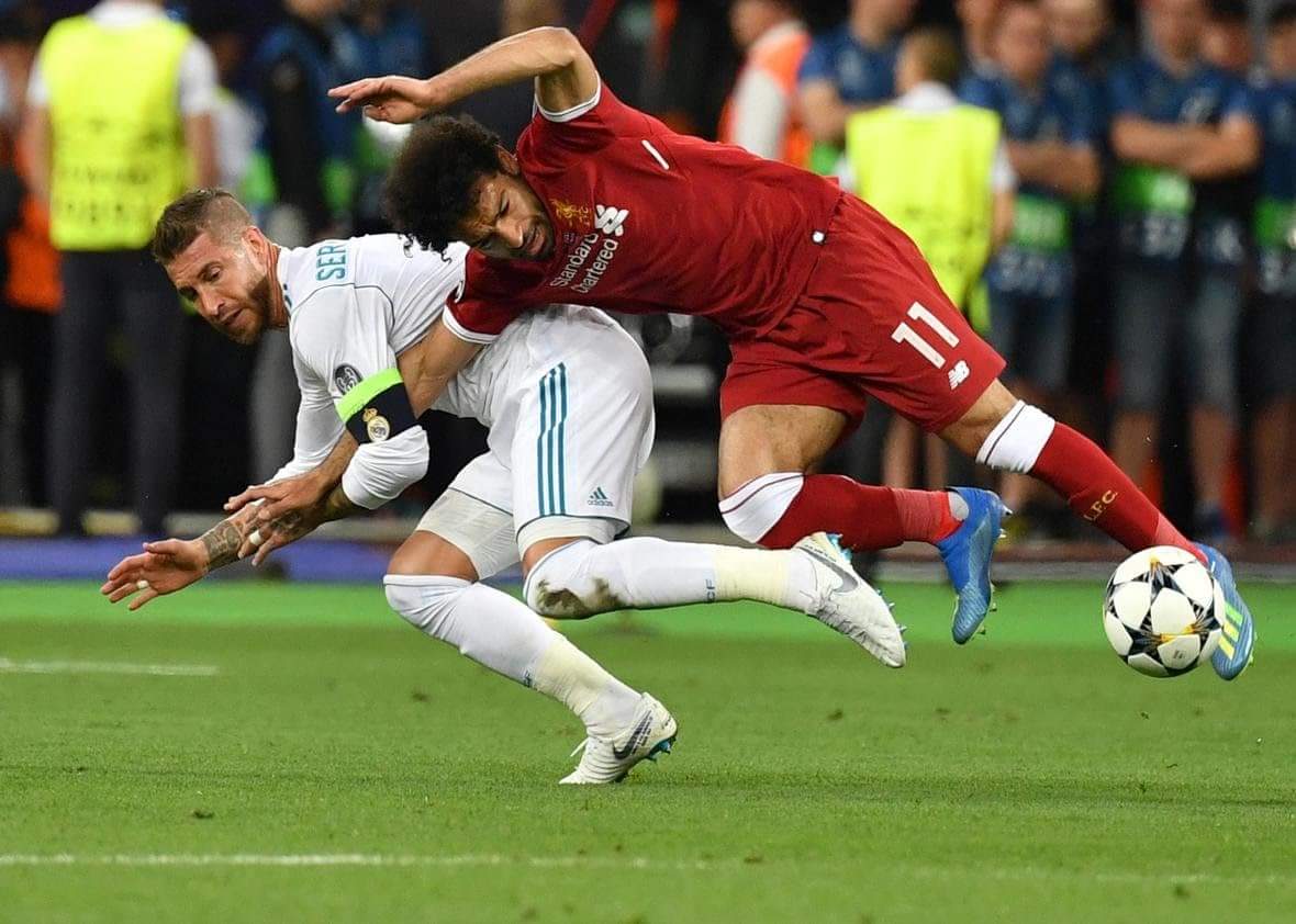NyariboG's tweet photo. @XabiAlonso @realmadrid @LFC Legend Xabi, this was not an accident, Sergio Ramos did it intentionally and it worked perfect for Madrid.......no need to congratulate them. #banRamos https://t.co/DsqiZhav9E
