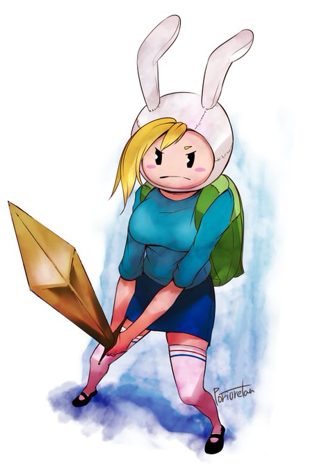 フィオナも好きなんだなぁ
ひさびさカラーでやんす
今日はリハビリと称して好きなもの描きまくって明日から仕事しようと割り切ってやったぜ!
#AdventureTime 