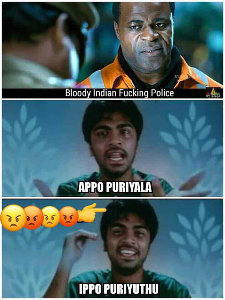 thanjaitamizha's tweet photo. டேனி சரியாத்தான் சொன்னாப்ள அப்பவே
Bloody Indian Fucking Police
அதுவும் அதே தாத்துக்குடி போலீஸை பாத்து
Ultimate brilliancy #Danny
#ThanjaiTamizhan
#TalkSterlite #BanSterlite https://t.co/sqlov8Qg8c