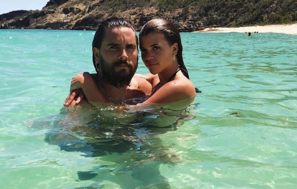 Sofia Richie Shares Sexy Snap To Wish Scott Disick Happy Birthday  