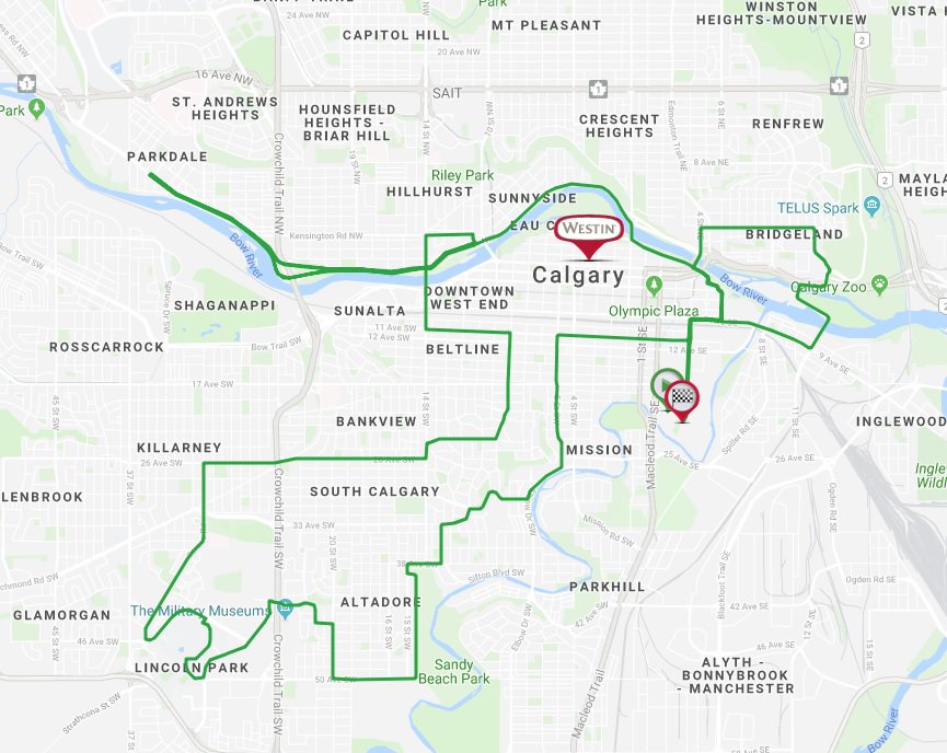 NewsRadioCGY's tweet image. The Scotiabank Calgary Marathon might delay your drive. Many roads are closed in around downtown today until 3pm. Watch for Calgary Police helping out. Check out the list and map or go to 660news.com for more info. #yyctraffic #calgarymarathon #RunCalgary