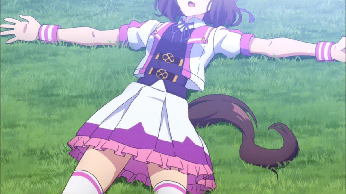 ゆくブラっ Su Twitter 大の字で寝るスペちゃん ウマ娘 Umamusume