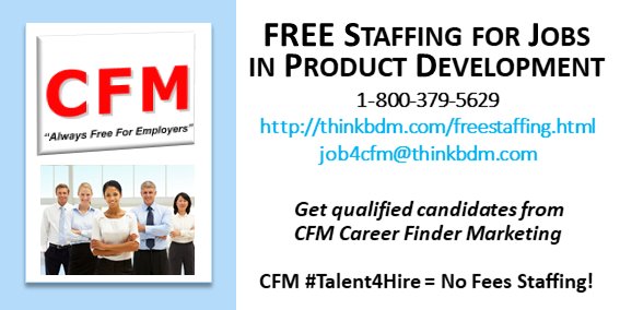 CFMMembers4Hire's tweet photo. Hiring? Fill #ProductDevelopment Jobs Free with CFM https://t.co/NGVh5LAGTH #ProductDeveloper #ProductManager #ProductManagement #ProductDesign #ProductDesigner #ProductLead #ProductMarketing #ProductLaunch #AccountDevelopment #CustomerInsights #ResearchAndDevelopment and more https://t.co/6uzs8j0d7m