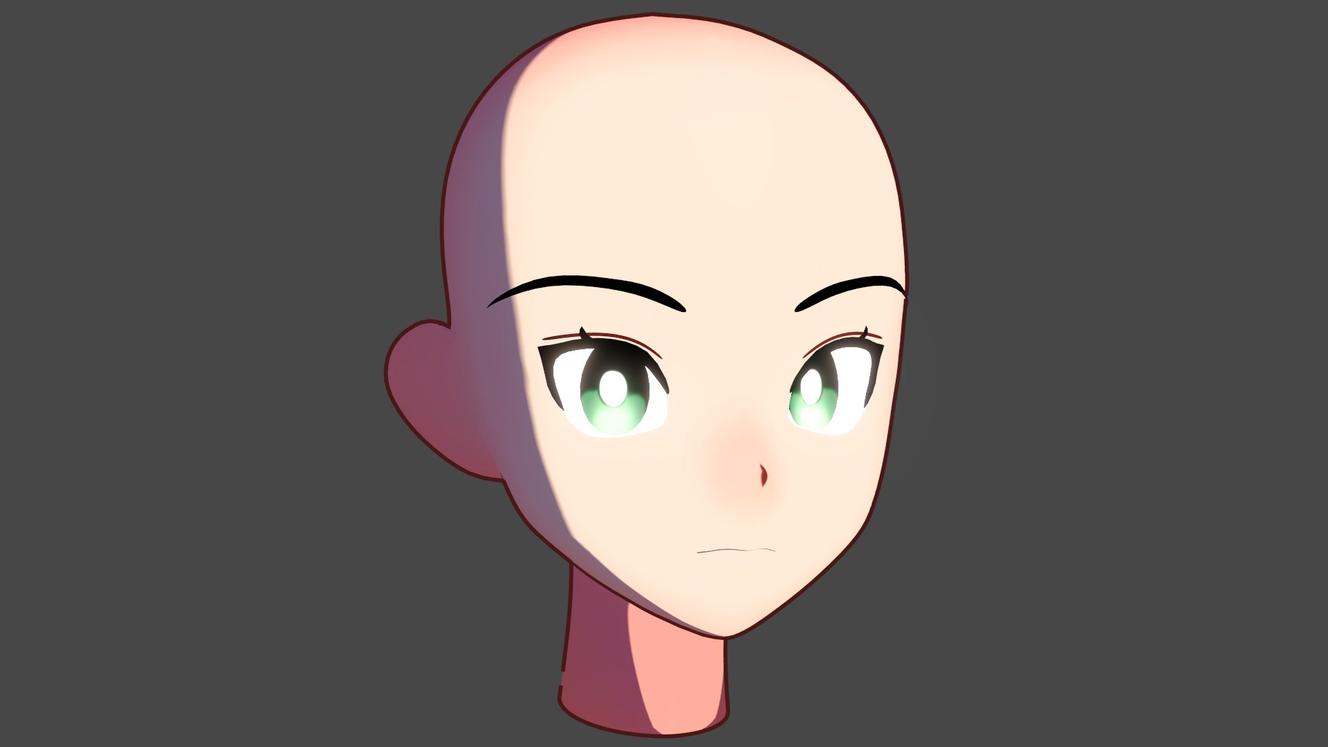 Blend Swap  Anime character model