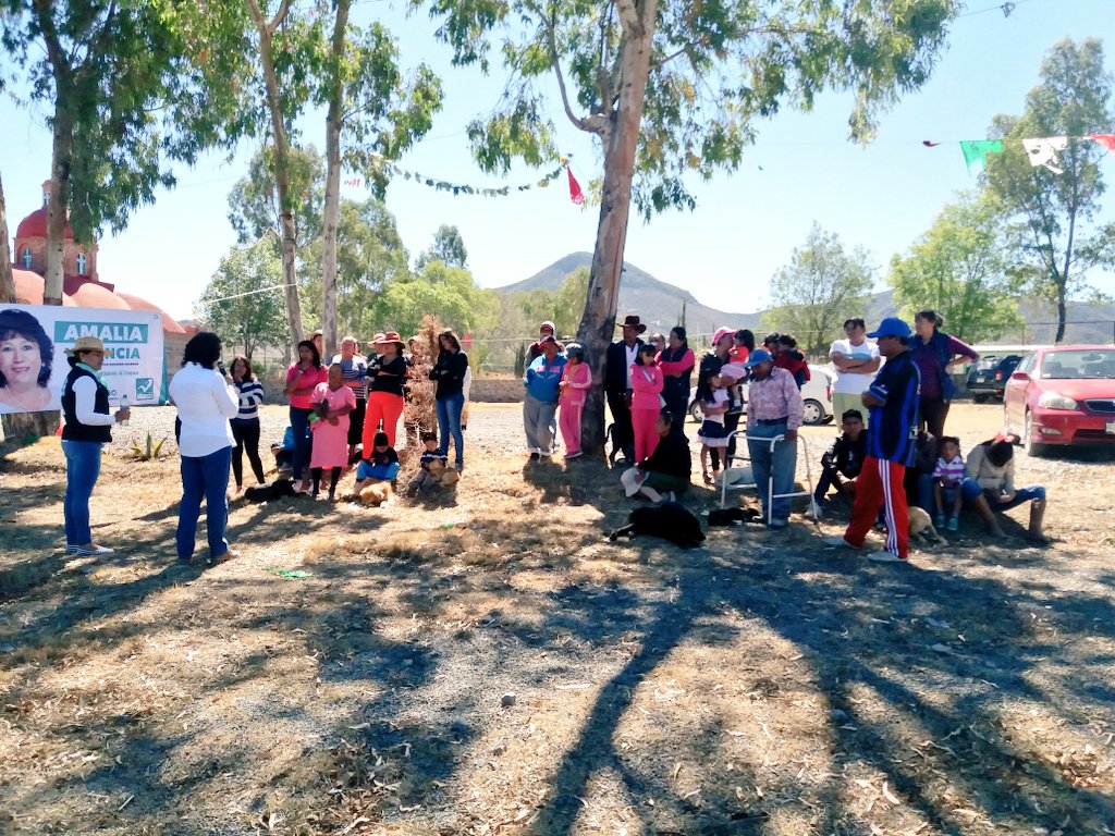 Me encuentro con vecinos de Acozac, comunidad del norte de mi municipio. ¡De Ciudadanx a Ciudadanx voy a proponer iniciativas de ley que abarquen cada una de las demandas de la población. #AmaliaVa 
#DeCiudadanxACiudadanx 
#VaPorTiVaPorHidalgo