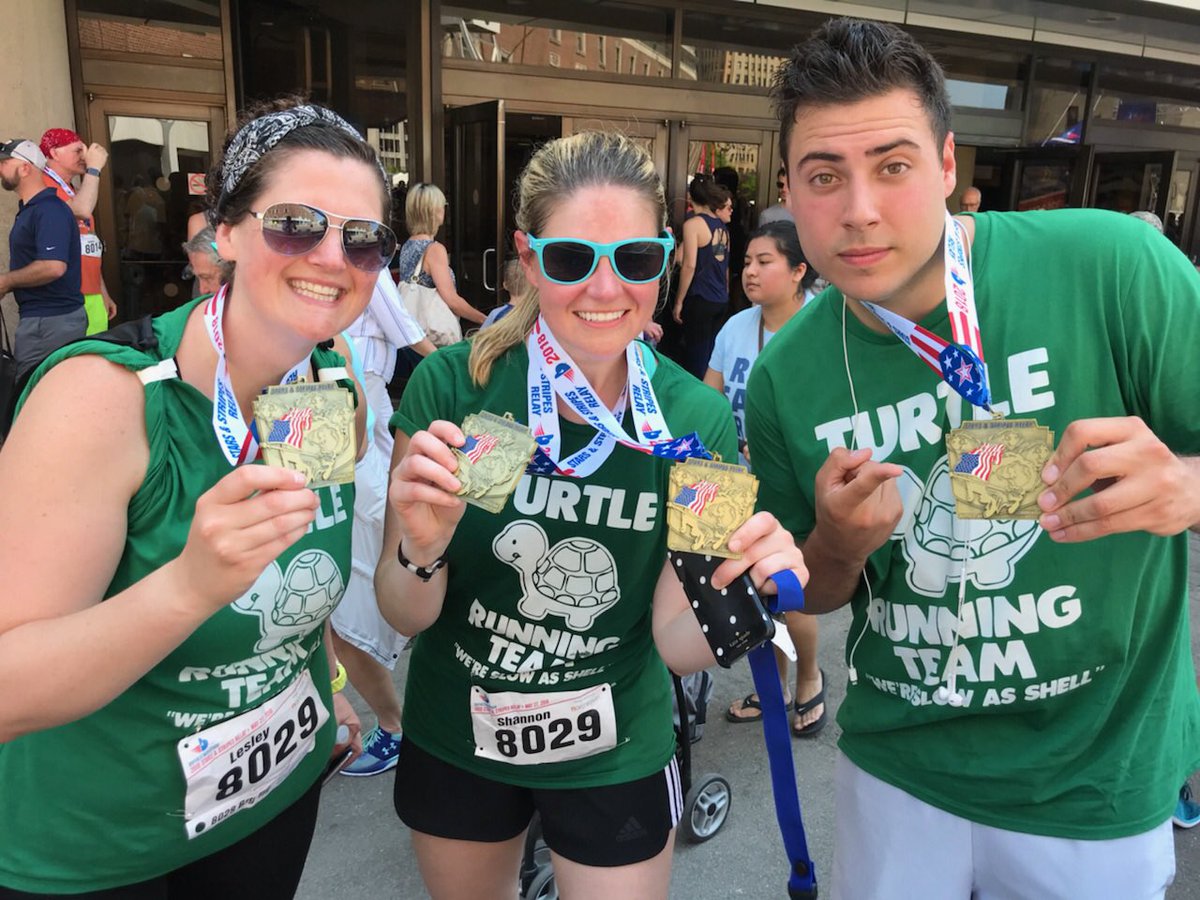 Jeffslawson's tweet photo. 3/4ths of the @WKBW relay dream team @AaronCh7Weather #turtlerunningteam https://t.co/Jz7c07BQ3N