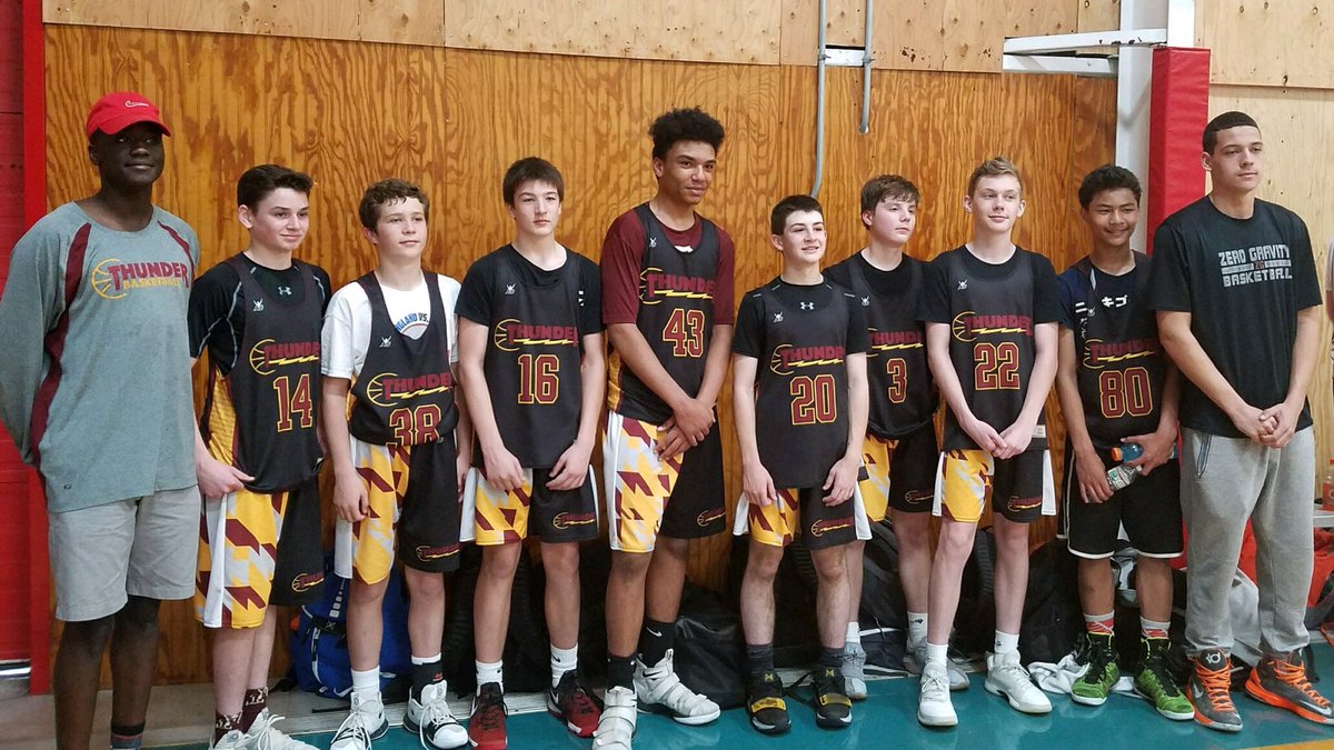 OT battles are what players live for! Great job working hard &amp; pulling out the “W” this morning boys! #SpartansBestOfNewEngland2018 #Thunder8thBoys #FAMONTHREE <a href="/blackmumba3332/">DeSean Cromwell</a> <a href="/JacksonOloya/">Microguy</a>