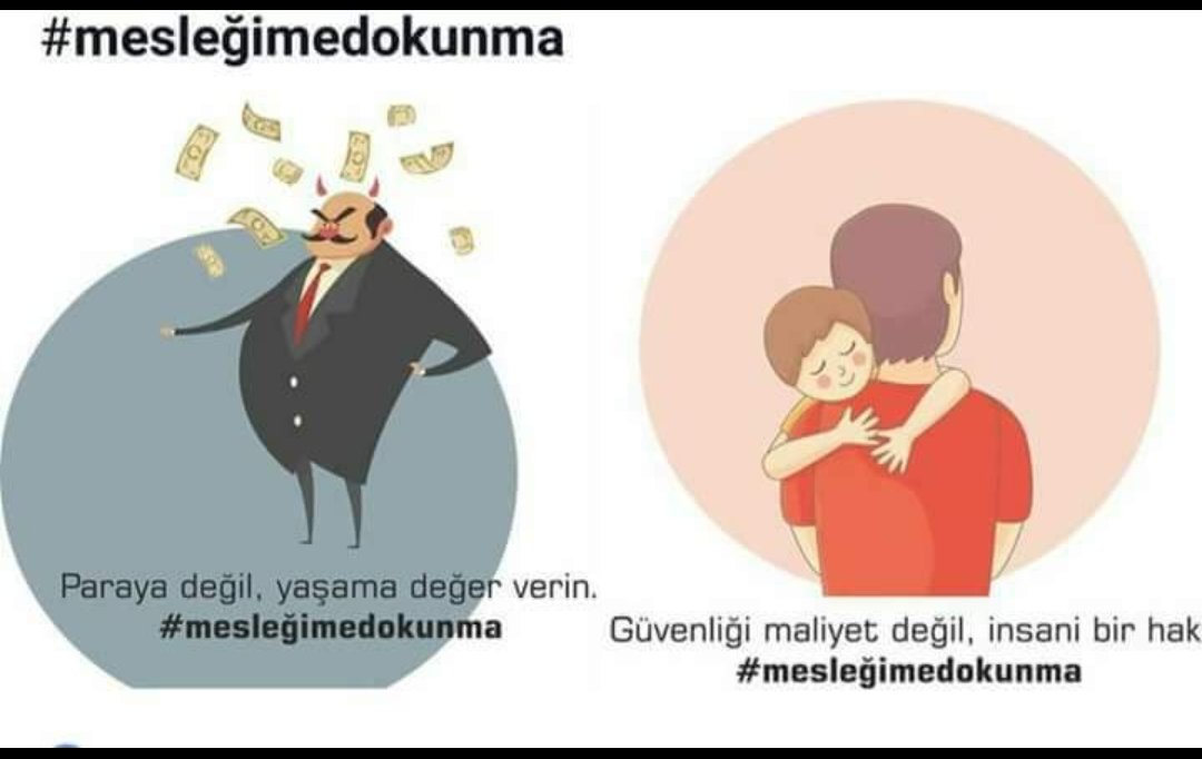 İş güvenliği uzmanlığı bir iş değil meslektir ve İSG çalışmalari bilimsel bir çalışmalardır.
Bu çalışmalar İSG profesyoneli olmayan kimselere devredilemez.
İSG gider değil KAZANÇTIR.
İşçinin canı bize EMANETTİR 
Kararlıyız ve RAHATSİZİZ.
#MesleğimeDokunma