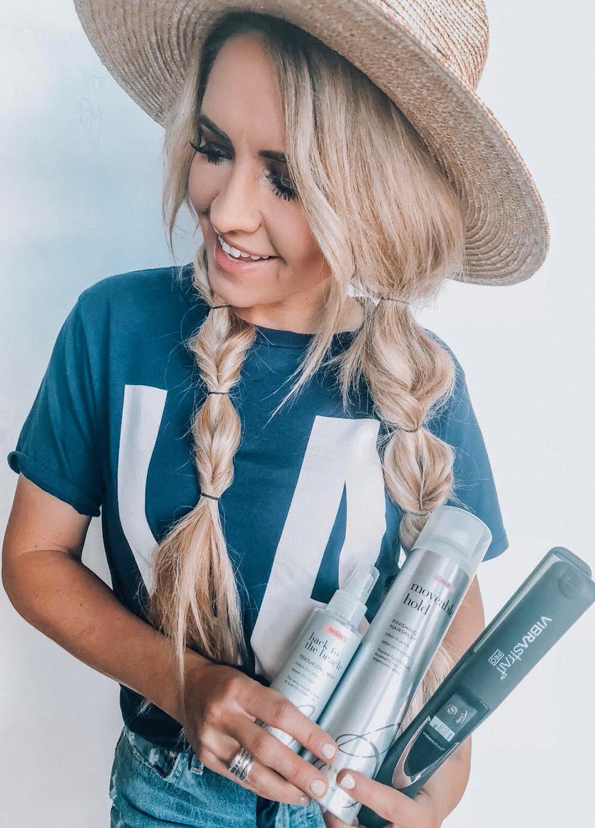 vibrastrait's tweet photo. Isn’t this just the CUTEST Summer Hairstyle by @MagenReaves?!!!! We LOVE!!! 💖Check out her Must-Have products below TGTL. 🌟👌 https://t.co/Qx5heY0iL4