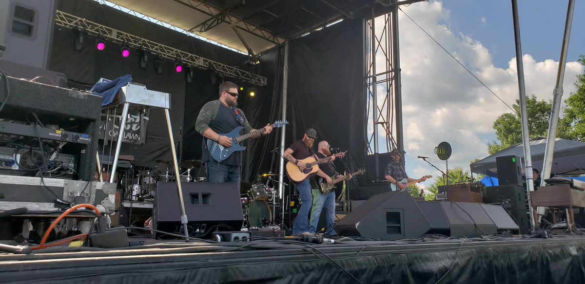 Jacob Bryant is on now! #RiverFest2018