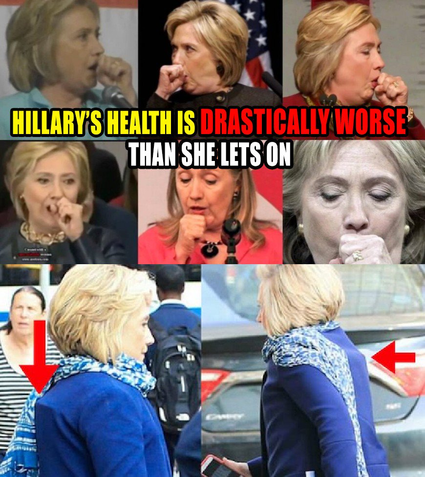 JonJayGroden's tweet image. I hereby challenge #HillaryClinton to show up in public wearing clothes that prove she's not wearing some sort of brace or medical devices of any kind! 

She claimed she was healthy enough to be #CommanderandChief

I don't believe her! 

Retweet if you agree! 

#rednationrising