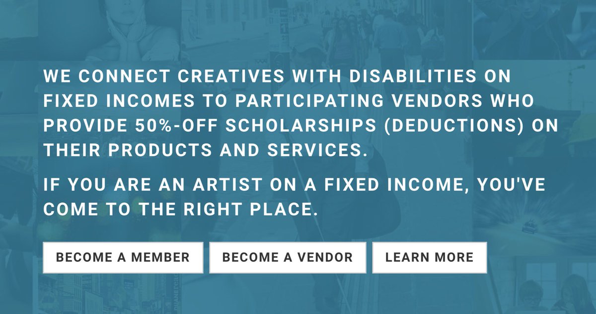 AbleArtistFdn's tweet photo. We are always looking for more #corporate partners who would like to actively support creative people with #disabilities. It’s simple & takes 10 minutes. https://t.co/6iW5VrYaEG #JoinUs #BecomeAPartner #PwD #SupportPwD #disabilityisdiversity #inclusion https://t.co/brozWtxhg4