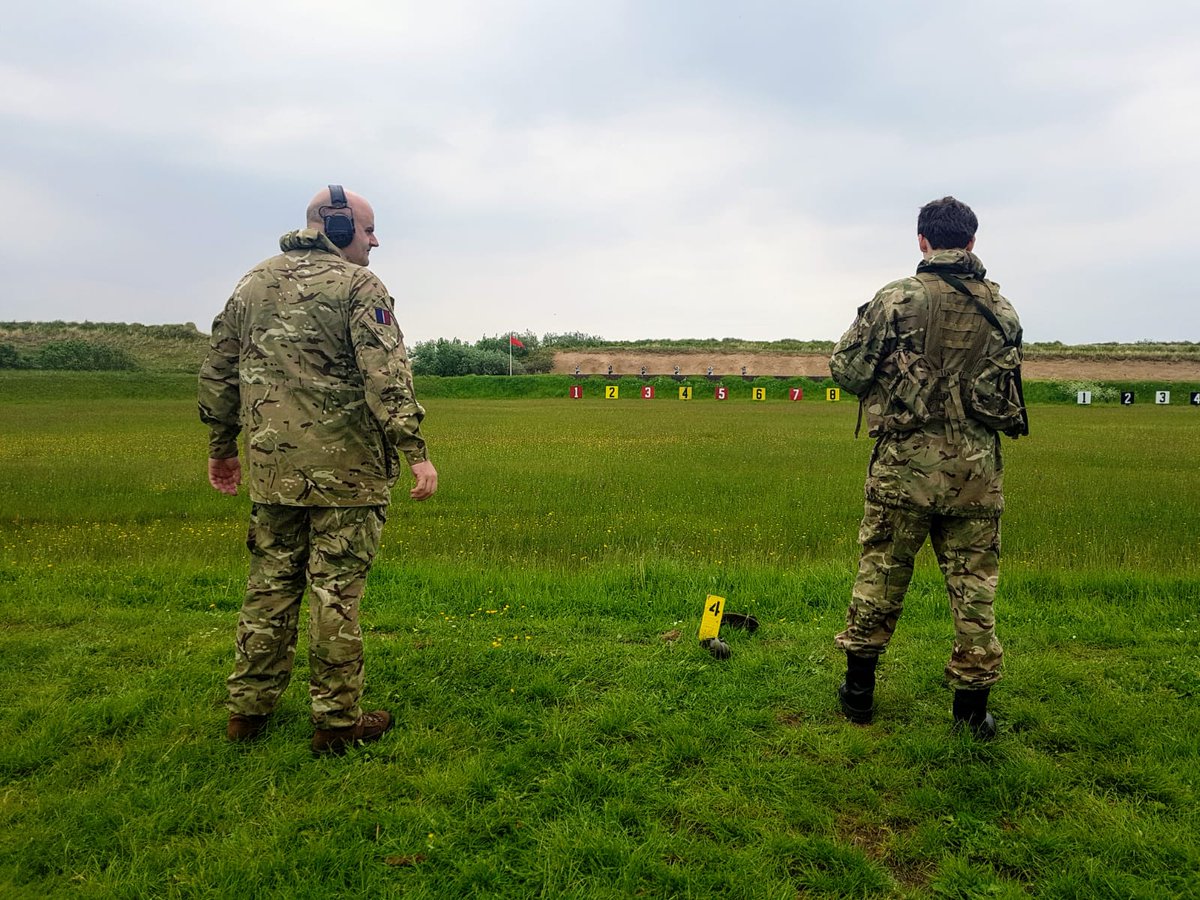 TD2_TDT's tweet photo. Yesterday cadets from all three sections, enjoyed a day's LFMT at Altcar Ranges, joined by cadets and staff from @1026Sqn, @CrosbyATC and @HQACTDT. Huge thank you to all involved. @CCFcadets @HeadCCFRAF @Commodore_Bob @Comd_Cadets  @OC7SATT @MerseysideWing #marksmanship #jointery https://t.co/gAg4HUrxn5