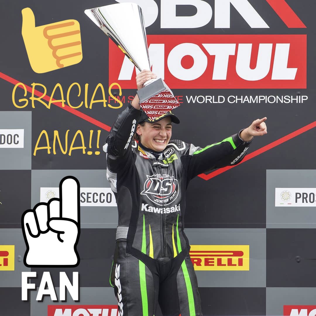 pablodevillota's tweet photo. Aquí es donde se libra de verdad la batalla del feminismo, no con el debate de las gridgirls.
Y es que me gustaría como mínimo, la misma difusión a las proezas que carrera a carrera logra @AnaCarrasco_22 que a le que se le dió y se sigue dando a esa inútil polémica. https://t.co/TOImmuaySm