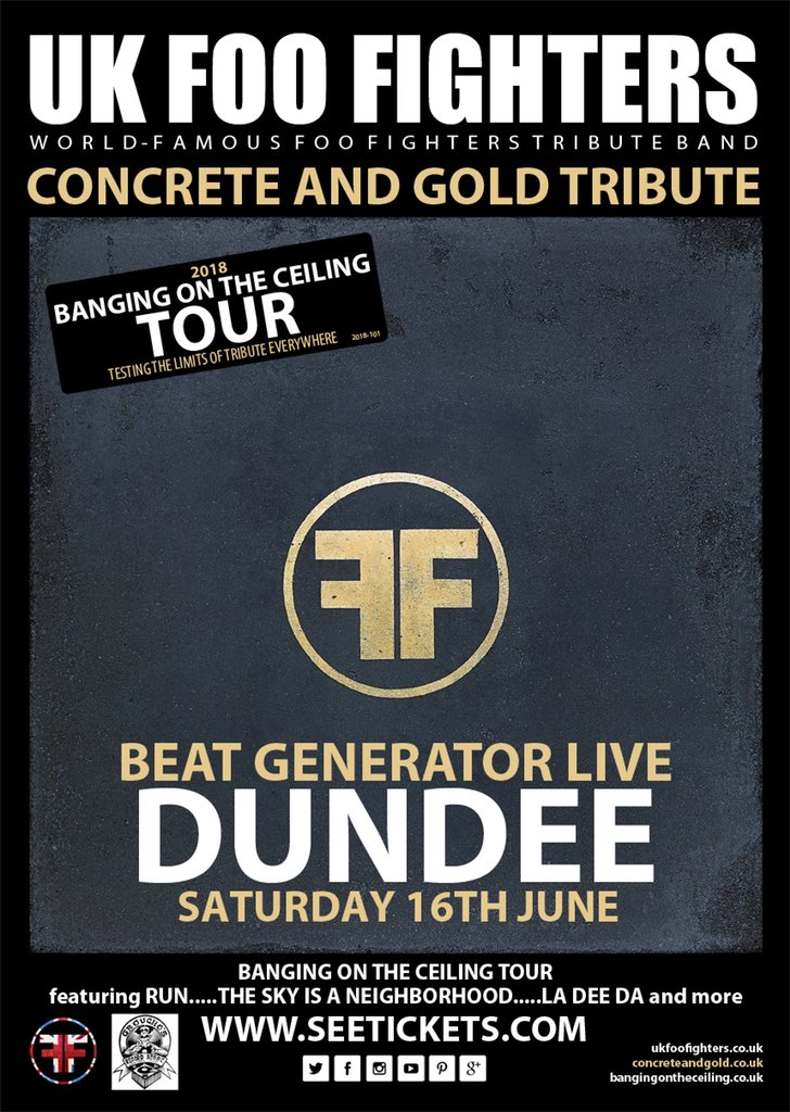 Uk Foo Fighters On Twitter Uk Foo Fighters Play Dundee Fri