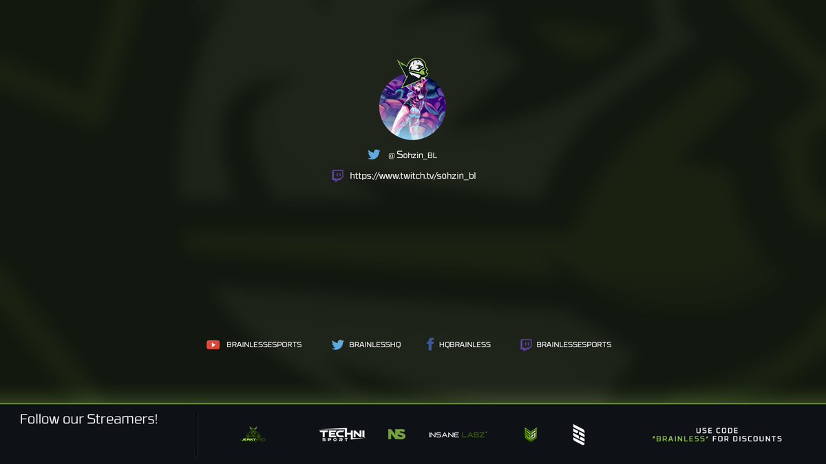 BrainlessHQ's tweet photo. Go check out our stream lead!

@Sohzin_BL - https://t.co/7OGkxWyv17

Play some @FortniteGame under our Twitch channel!

https://t.co/2bpL5z9JGa

Come follow and check it out!

#BFam
#BrainlessStreamers https://t.co/1pvYkEvqRk