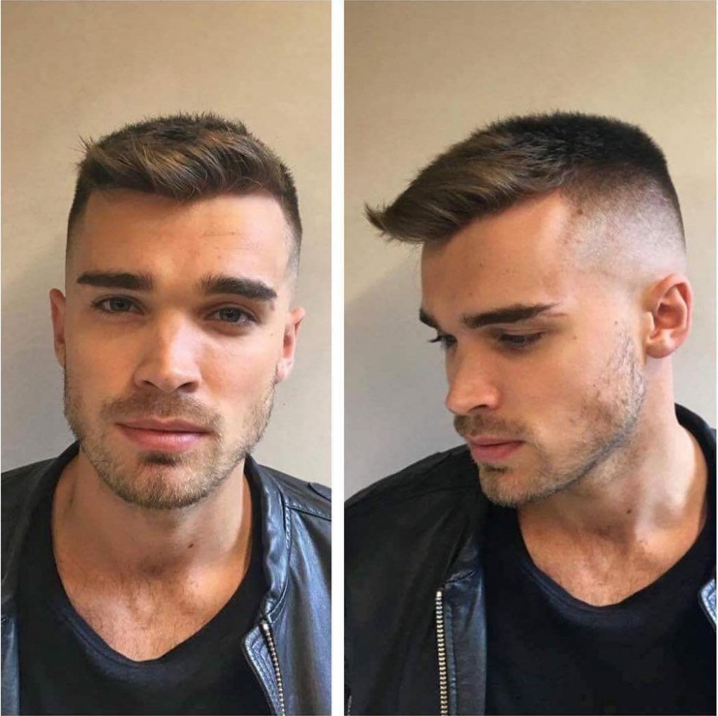 textured haircut for receding hairline｜TikTok Search
