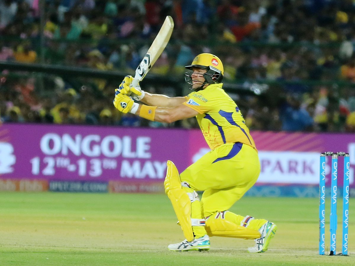 SuperSportTV's tweet image. Shane Watson smashed 117 off 57 balls to lead the Chennai Super Kings to an 8-wicket win over the Sunrisers Hyderabad in the #IPL Final.