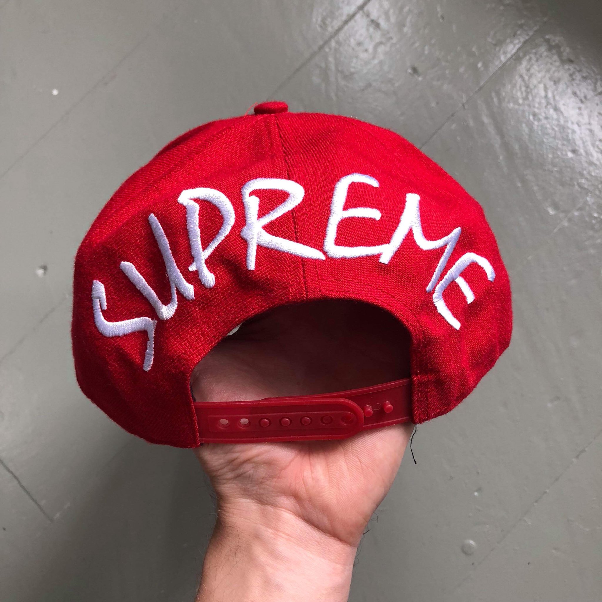 Red supreme top hat price