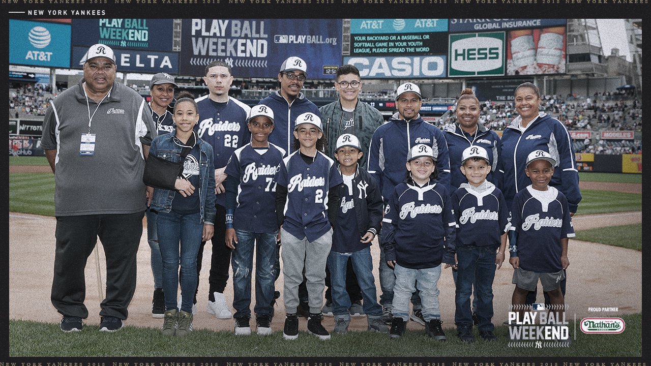 New York Yankees on X: We're happy to host the Little League