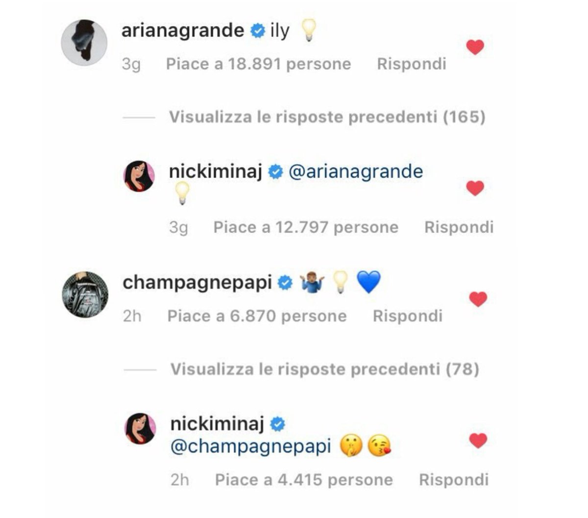 PopCrave's tweet photo. Ariana Grande’s upcoming single #TheLightIsComing💡 is rumored to feature Nicki Minaj &amp; Drake. https://t.co/ovolGm66Ue