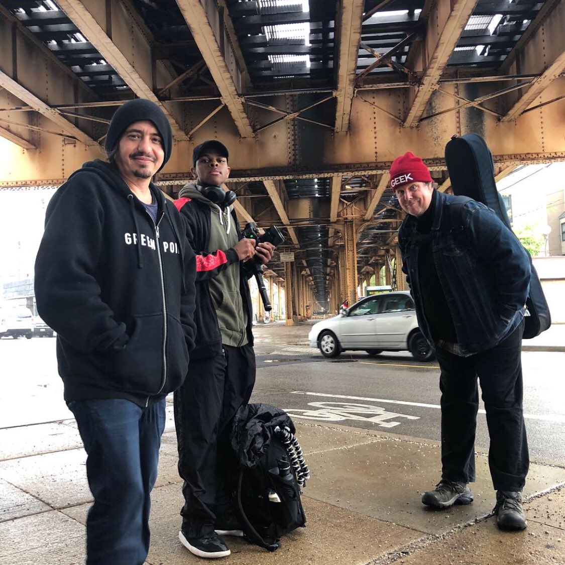 catdailmusic's tweet photo. 🎵🎥💫BTS cool 45 degrees in May! #chicago #vidshoot -still came out HOT 🔥🔥🔥THX2 #oneandonly @thatphotoguywill #musicvid #musicvideo #newmusicvideo #youtuber #bestnewvideo #fresh #indiefilm #elevated #indielabel #newsong #newsingle #indieproduction #indieproducer #fire #ontour https://t.co/V3MCLd9RXW