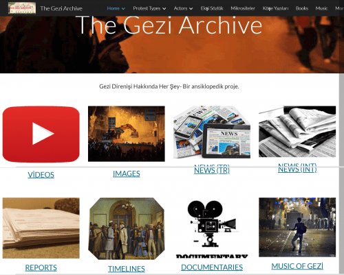 In its 5th anniversary of #OccupyGezi a wiki-like project: “The Gezi Archive” #Gezi5Yaşında #GeziyiHatırla erkansaka.net/2018/05/27/in-…