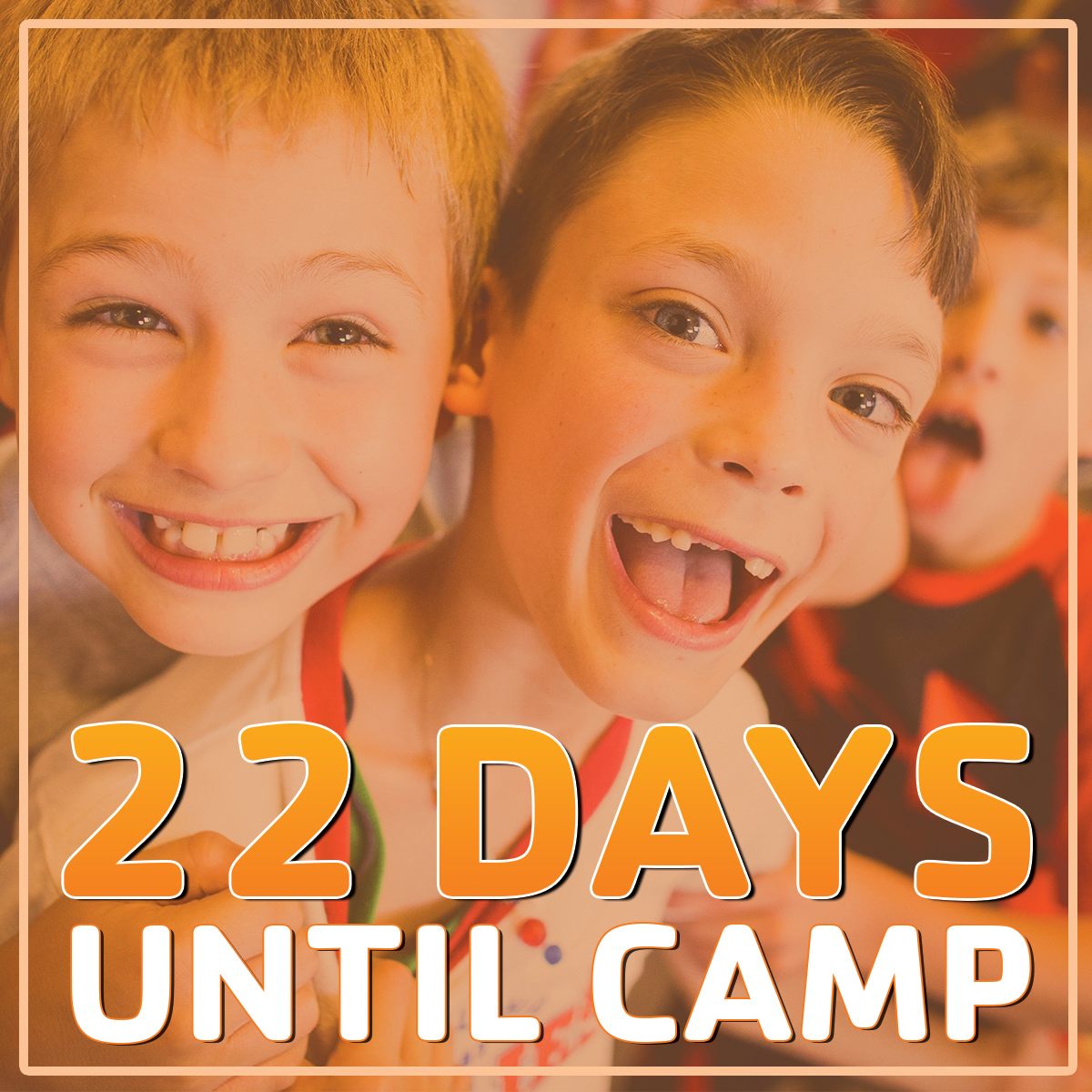 22 days until camp!