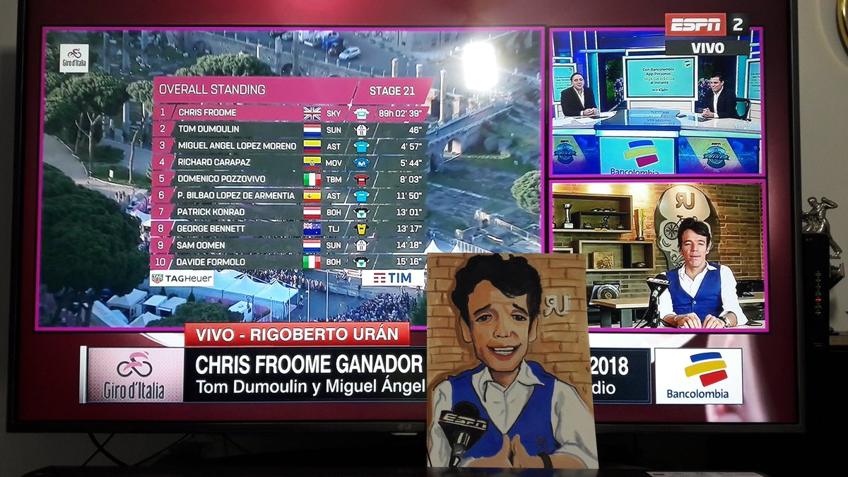 ArtNairoAlde's tweet photo. #GiroxESPN @mario_sabato @UranRigoberto @victorhugopenag exelente transmicion! https://t.co/2XMACMv0i6