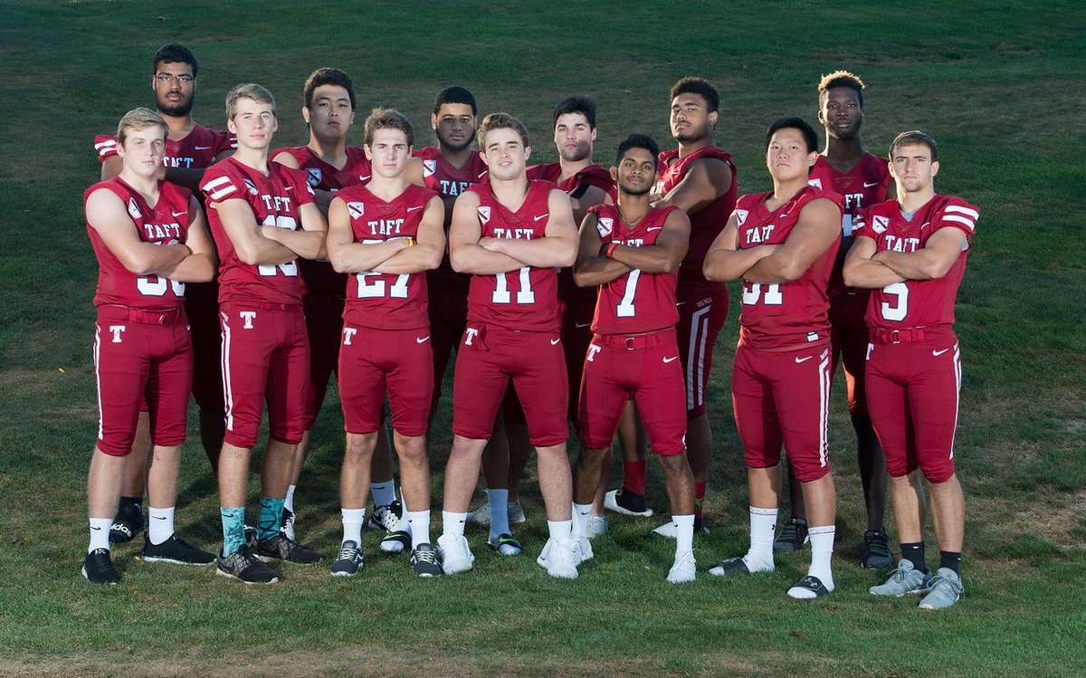 TaftFootballCT's tweet photo. Congratulations to our graduating seniors! J. Hardison, Z Segalas, J. Agudosi, J. Ali, M. Staalsoe, M. Schwartz, B. Gallant, T. Wang, B. Wang, S. Samaroo, A. Jones, B. Sires. https://t.co/UbewiJa3wb