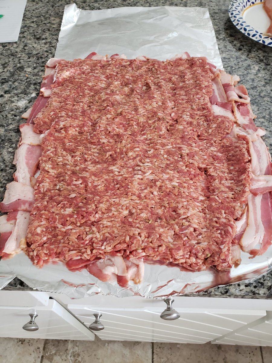 truckpoetry's tweet image. Might as well thread this since I took the pics. Step 2... #baconexplosion