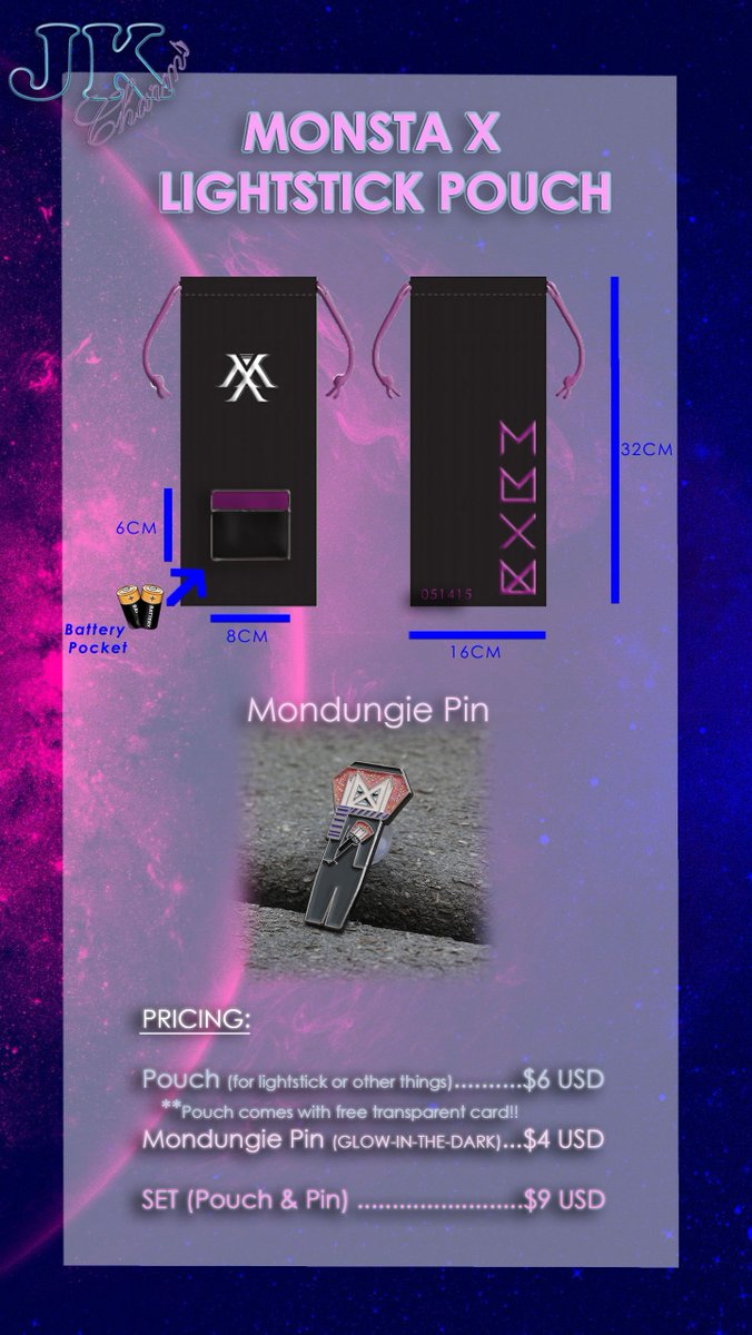 jk_charms's tweet photo. 🔴Monbebes! You can still order these directly through me.
Please DM me for further inquires or to place your orders!
If anyone wants to open a GO please feel free to request! 😊
#MONSTA_X #MX_2ND_WORLDTOUR #monbebe #mondung #MON_G #lightstickpouch #pins #glowinthedark https://t.co/FLORuE2wTQ