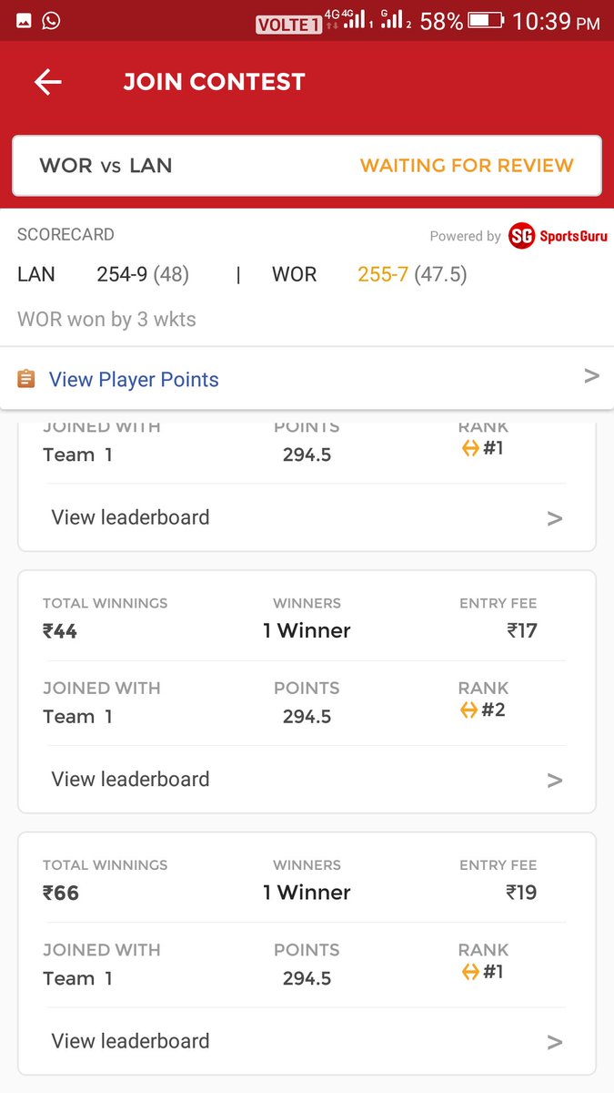 Aashish90025145's tweet photo. @DreamerFantasy7 thx bro
#LANvsWOR
#WASvsNOT https://t.co/gj8Y4JJeFZ