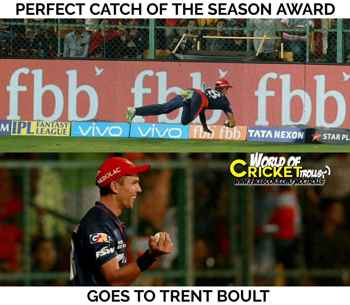 WoCT_Official's tweet photo. That was an stunner from @trent_boult #CSKvSRH @DelhiDaredevils #DilDilli #IPL2018Final #IPL2018 https://t.co/NAt9FZwFR8