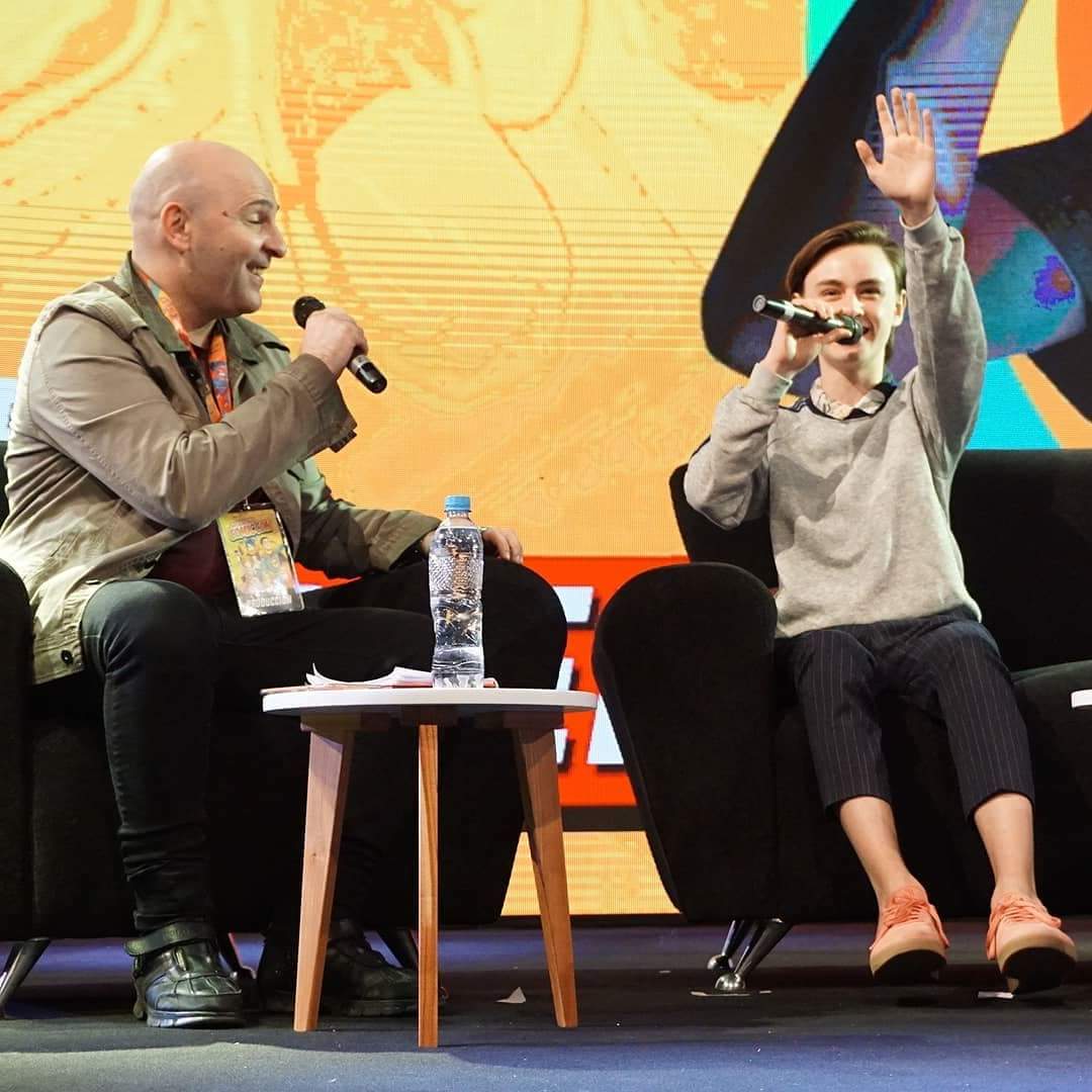 ArgComicCon's tweet photo. ¡Ya arrancó el último panel de #JaedenLieberher en #ArgComicCon! https://t.co/LXQCrECbvt