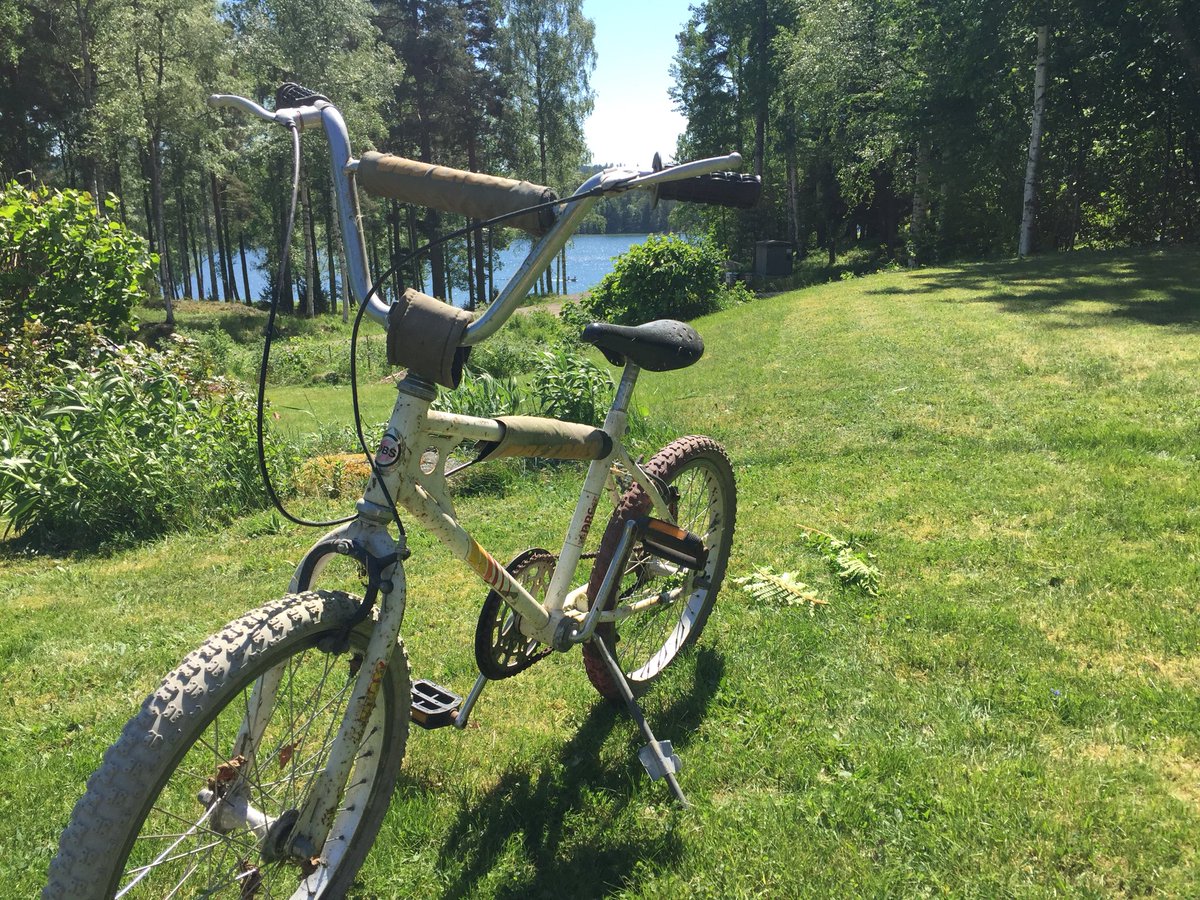 DonKarlssonSan's tweet photo. Thirty years ago this was my most precious possession. I still love biking, only difference is that today I have a bigger bike. 🚵♂️🚴♂️
#bikingforlife https://t.co/XF62LqasT0