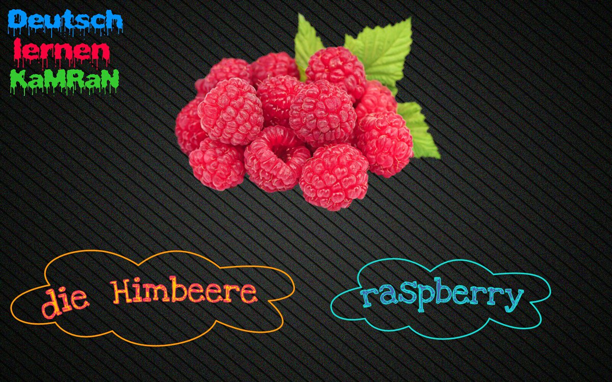 AlmancaGerman's tweet photo. 🔵How do you say "raspberry" in your Language?
🇹🇷ahududu
🇦🇿moruq[himbeğe]
🇷🇺малина
#deutschland🇩🇪 #deutschlernen #learngerman #learndeutsch #learnlanguages #deutschlernenmitkamran #deutschlernenkamran #german #deutsch #himbeere #moruq https://t.co/acI1o1EWyh