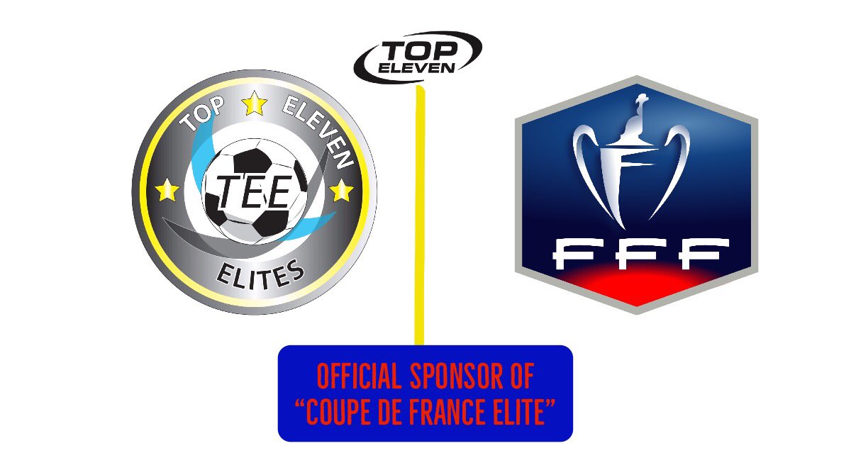 TopElevenElites's tweet photo. We’re proud to announce that @TopElevenElites is the official sponsor of #CoupedeFranceElite 🇫🇷
#WeAreElites https://t.co/bpUt6vQwCs