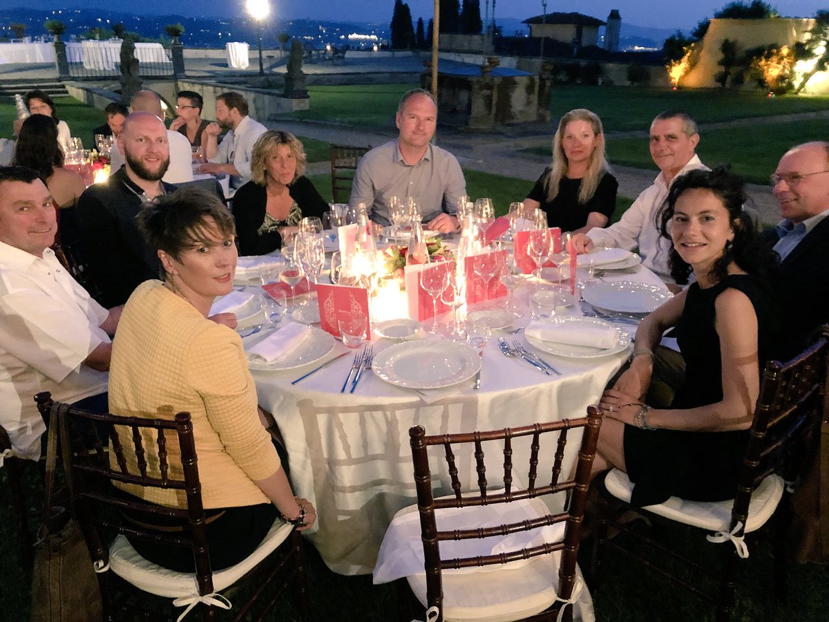 Dîner sympathique avec les meilleurs secteurs #commerciaux @FDJ de l’année 2017 !