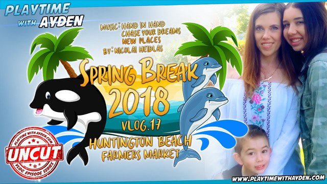 Ninja_Knights's tweet photo. Huntington Beach Farmers Market - Playtime with Ayden - UNCUT - Vlog #17 - YouTube
https://t.co/qrNXbe0hut
#playtimewithayden #huntingtonbeach #farmersmarket #springbreak2018 #ilovespringbreak https://t.co/x9Zzh4QoEi