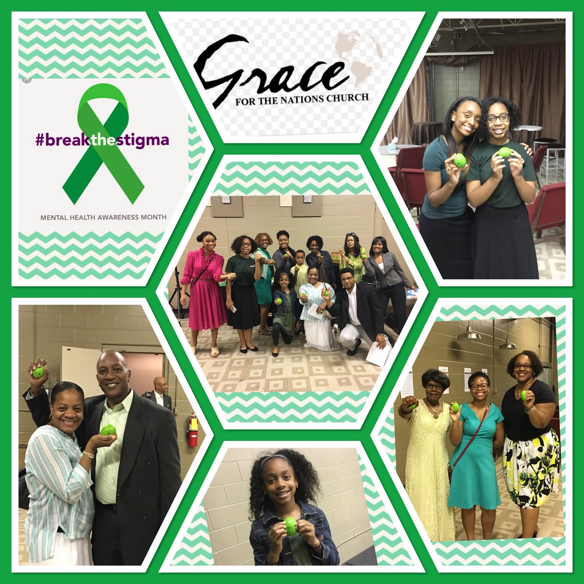 GFTNChurch's tweet photo. May is Mental Health Awareness Month! Thank you Pine Rest for the donation of stress balls. 🧠 #TakingASqueezeOutOfStress #GFTNC #SundaysAtGFTNC #mentalhealthawareness https://t.co/Ec6ljcmcpp