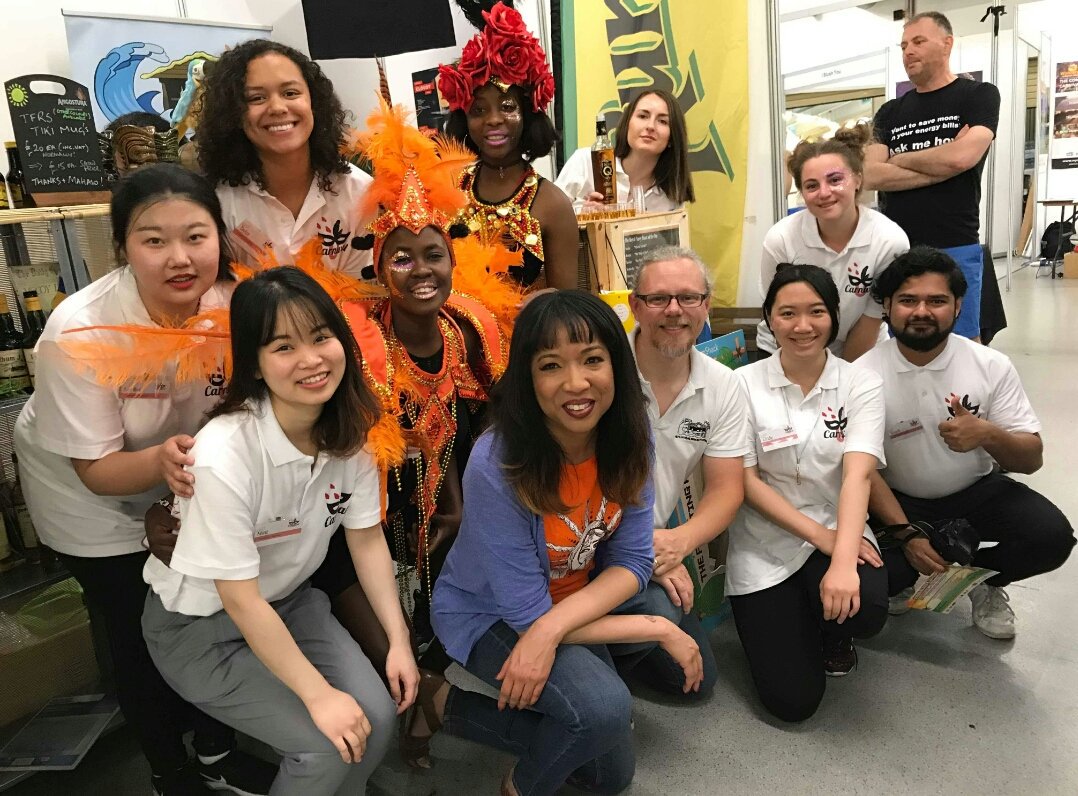 carnival_u's tweet photo. #CarnivalU spent such an incredible time together with @FloatingRumShac 🍹 https://t.co/VQF8lxZLfE