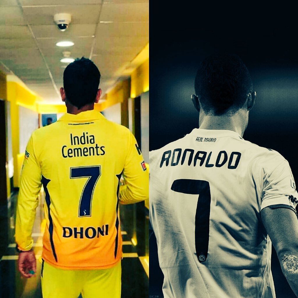 Radhish on Twitter: "#no7 #ronaldo #dhoni what a day #may27 may this day  will never get forgotten .. #CHAMP13NS #CSKReturns… "