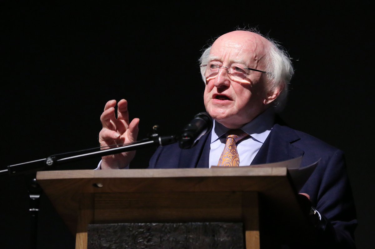 President of Ireland, Michael D Higgins, has made an ‘historic’ visit to Seamus Heaney HomePlace, Bellaghy today. bit.ly/2sbewK2