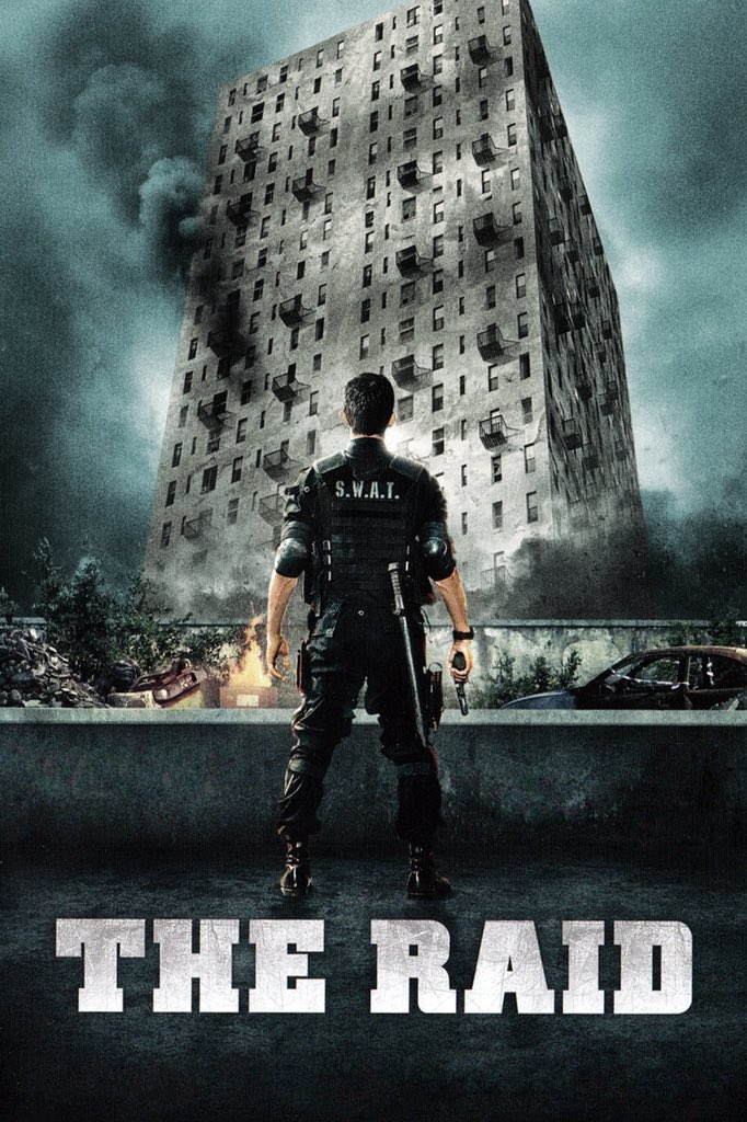 The Raid Redemption (Indonesia)- The greatest action film ever made. Real martial arts. No CGI. Intense action from start to end. A team of police men are sent to take down a drug lord who lives on the top floor of an apartment building. Poor policemen 